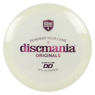 Discmania Disc Golf Glow C-line DD Special Edition Distance Driver 11/6/-3/1 White/Lavender 173 grams