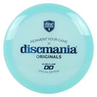 Discmania Disc Golf Glow C-line DD Special Edition Distance Driver 11/6/-3/1 Light Blue/Indigo 171 grams