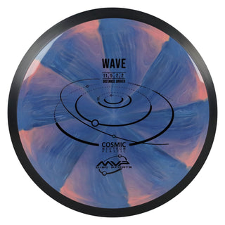 MVP Disc Golf Wave Distance Driver Cosmic Neutron 11/5/-2/2 Dark Blue Peach 165 grams