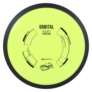 MVP Disc Golf Neutron Orbital Distance Driver 11/5/-4.5/1 Yellow 175 grams
