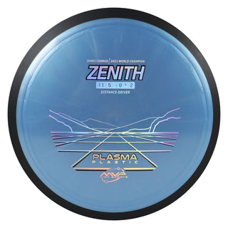 MVP Disc Golf James Conrad Plasma Zenith Driver 11/5/-0.5/2 Light Blue 175 grams