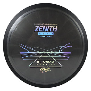 MVP Disc Golf James Conrad Plasma Zenith Driver 11/5/-0.5/2 Black 175 grams