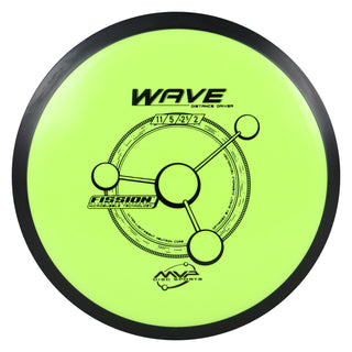 MVP Disc Golf Fission Wave Distance Driver 11/5/-2/2 DayGlow 162 grams