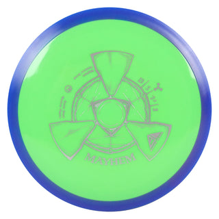 Axiom Disc Golf Neutron Mayhem Distance Driver 13/5/-1.5/2 Green/Navy 166 grams