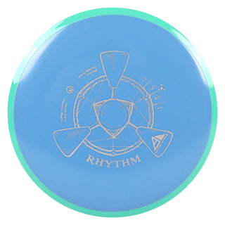 Axiom Disc Golf Neutron Rhythm Fairway Driver 7/5/-2/1 Slate Blue/Teal 160 grams