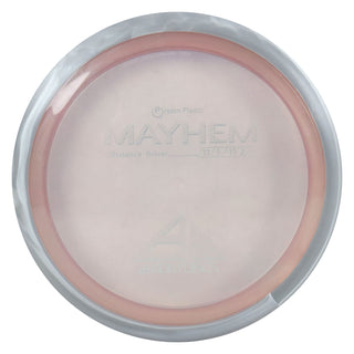 Axiom Disc Golf Proton Mayhem Distance Driver 13/5/-1.5/2 Light Pink/Marble 169 grams