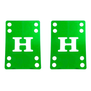 H Block Risers 1/8" Green (Pair)