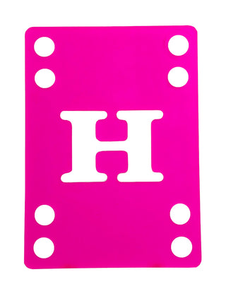H Block Risers 1/8" Pink (Pair)