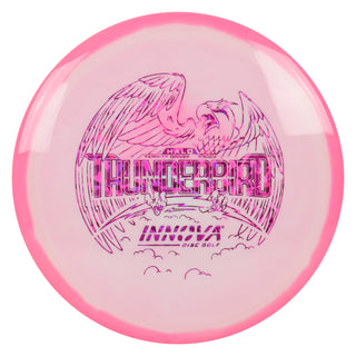 Innova Disc Golf Halo Star Thunderbird Fairway Driver 9/5/0/2 Pink White/Magenta Shatter 173 grams