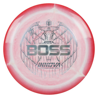 Innova Disc Golf Halo Star Boss Distance Driver 13/5/-1/3 Red White/Slate 171 grams