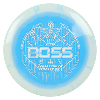 Innova Disc Golf Halo Star Boss Distance Driver 13/5/-1/3 White Blue/White 173 grams