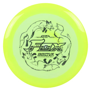 Innova Disc Golf Halo Star Fox Midrange 5/6/-2/1 Yellow White/Black Prisms 168 grams