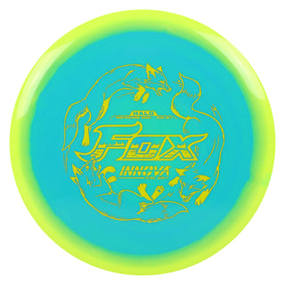 Innova Disc Golf Halo Star Fox Midrange 5/6/-2/1 Yellow Turquoise/Yellow 180 grams