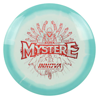Innova Disc Golf Halo Star Mystere Distance Driver 11/6/-2/2 Light Blue White/Red Shimmer 172 grams
