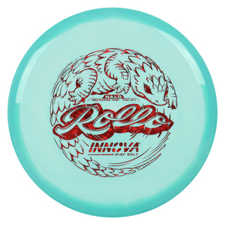 Innova Disc Golf Halo Star Rollo Midrange (Roller) 5/6/-4/1 Teal White/Red 180 grams