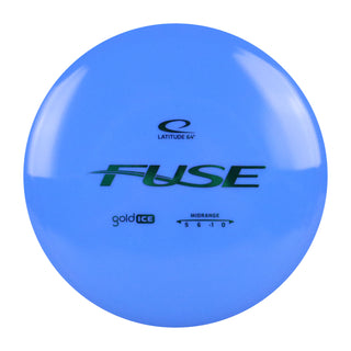 Latitude 64 Disc Golf Midrange Disc Gold Ice Fuse 5/6/-1/0 Blue/Green 178 grams