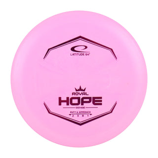 Latitude 64 Disc Golf Putter Royal Sense Hope 2/3/0/1 Pink/Purple 174 grams