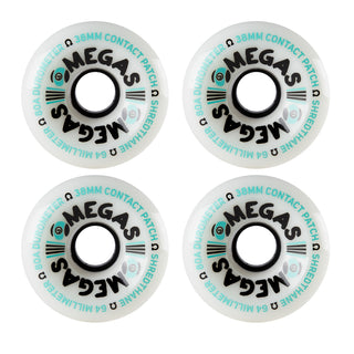 Sector 9 Wheels OMEGA 80A WHITE 64MM