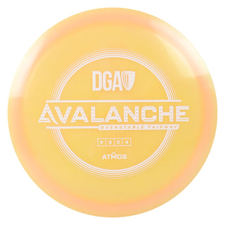 DGA Disc Golf Atmos Avalanche Fairway Driver 9/3/0/4 Peach/White 175-176g