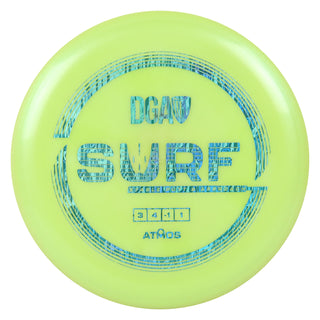 DGA Disc Golf Atmos Surf Putt and Approach 3/4/-1/1 Sage/Blue Waves 170-172g