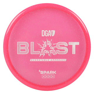 DGA Disc Golf Spark Blast Putt and Approach 4/2/0/4 Pink/White 170-172g