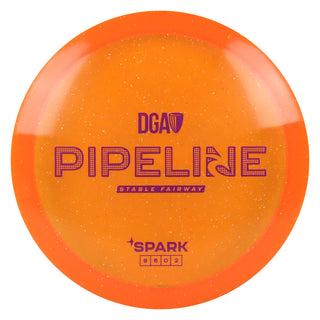 DGA Disc Golf Spark Pipeline Fairway Driver 8/5/0/2 Orange/Purple 173-174g