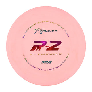Prodigy Disc Golf 300 PA-2 Putter 3/3/0/1 Pink/Rainbow 170 grams