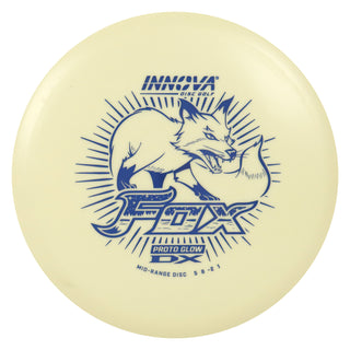 Innova Disc Golf Proto Glow DX Fox Midrange Disc 5/6/-2/1 Navy 175 grams
