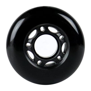 Player's Choice Roller Hockey Wheels - 5-Spoke Hub 68mm 82A Black (4-Pack)