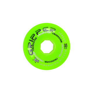 Labeda Roller Hockey Wheels - Gripper Combo 68/72 Youth HiLo 74A Green/Red (8-Pack)