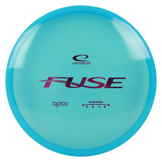 Latitude 64 Disc Golf Opto Fuse Midrange 5/6/-1/0 Blue/Purple 172 grams
