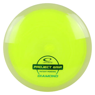 Latitude 64 Disc Golf Project Grip Diamond Fairway Driver 8/6/-3/1 Yellow/Green 161 grams
