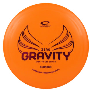 Latitude 64 Disc Golf Zero Gravity Diamond Fairway Driver 8/6/-3/1 Orange/Purple 117 grams