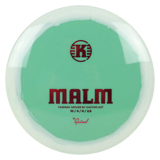 Kastaplast Disc Golf K1 Grind Malm Fairway Driver 10/4/0/2.5 Mint White/Magenta 173 grams