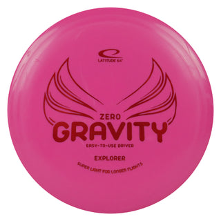 Latitude 64 Disc Golf Zero Gravity Explorer Fairway Driver 7/5/0/2 Purple/Red 122 grams
