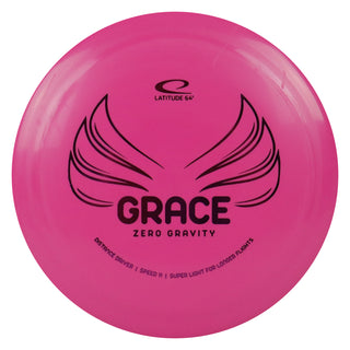 Latitude 64 Disc Golf Zero Gravity Grace Distance Driver 11/6/-1/2 Purple/Purple 129 grams
