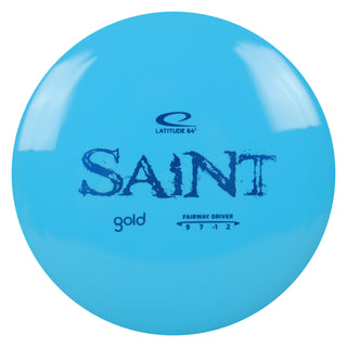 Latitude 64 Disc Golf Gold Saint Fairway Driver 9/7/-1/2 Light Blue/Blue 171 grams
