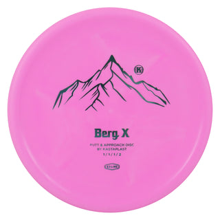 Kastaplast Disc Golf K3 Berg X Putter 1/1/1/2 Pink/Slate 173 grams