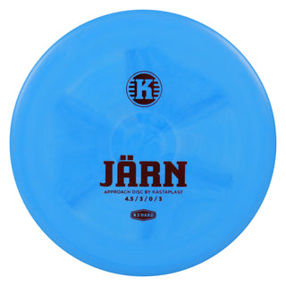 Kastaplast Disc Golf K3 Hard Jarn Putt and Approach 4.5/3/0/3 Blue/Red 173 grams