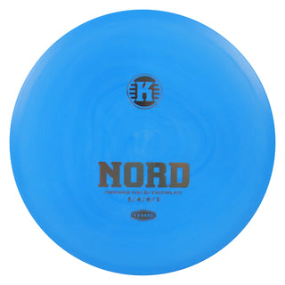Kastaplast Disc Golf K3 Hard Nord Midrange 5/4/0/3 Blue/Silver 177 grams
