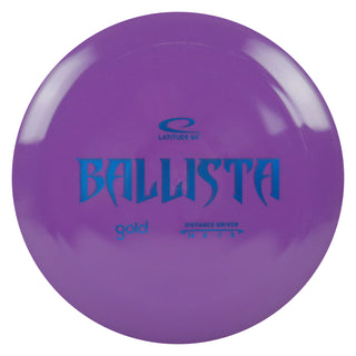 Latitude 64 Disc Golf Gold Ballista Distance Driver 14/5/-1/3 Purple/Blue 172 grams