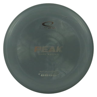 Latitude 64 Disc Golf Zero Medium Peak Putt and Approach 3/3/0/1 Charcoal/Silver 174 grams