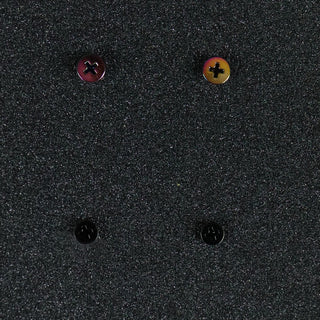 Dime Bag Skateboard Mounting Hardware 1" Phillips Black and Oil Slick Bolts / Silver Nuts