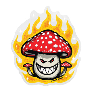 Spitfire Wheels Sticker Mushroom Bighead 4"