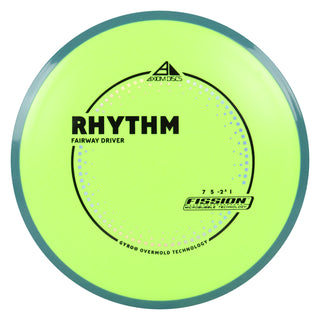 Axiom Discs Project Lab Coat Fission Rhythm Fairway Driver 7/5/-2.5/1 DayGlo/Blue 158 grams