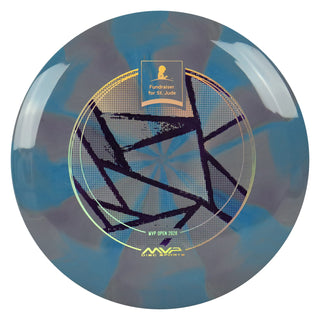 Streamline Disc Golf Cosmic Neutron St. Jude Special Edition Shift Driver Blue Maroon 174 grams