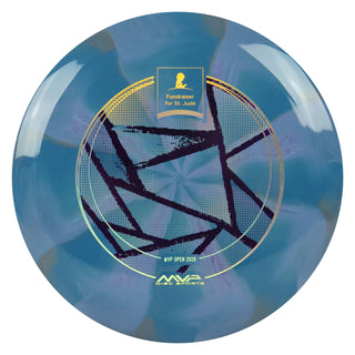 Streamline Disc Golf Cosmic Neutron St. Jude Special Edition Shift Driver Blue Purple 174 grams