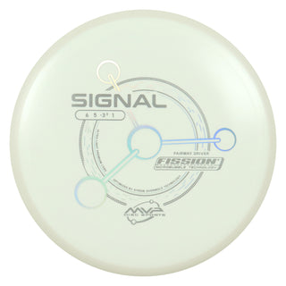 MVP Disc Golf Project Lab Coat Fission Signal Fairway Driver 6/5/-3.5/1 White 139 grams