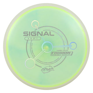 MVP Disc Golf Project Lab Coat Fission Signal Fairway Driver 6/5/-3.5/1 DayGlo Aqua 163 grams
