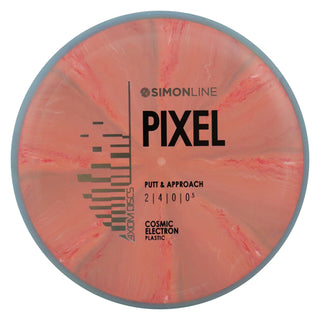 Axiom Discs Simon Line Cosmic Neutron Pixel Putter 2/4/0/0.5 Red/Blue 167 grams